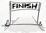 Thetrack-finishline